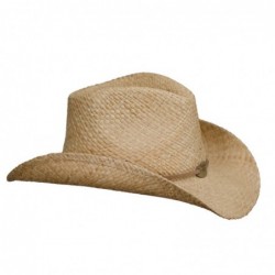 Sombrero de Vaquero Cowboy Rafia Natural