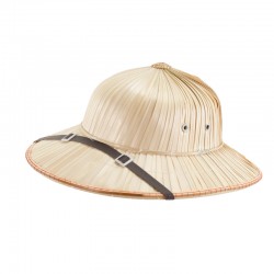 Sombrero Salacot de bambú...