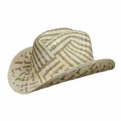Sombrero Cowboy de paja...