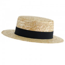Sombrero Canotier con Cinta