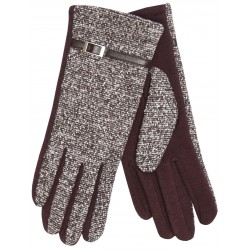 Guantes con hebilla