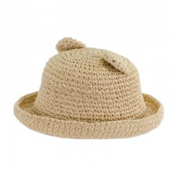 Sombrero Infantil Crochet Gato