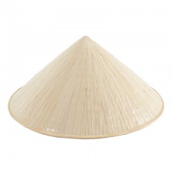 Sombrero Chino de bambú...