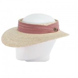 Visera de palmera con cinta...