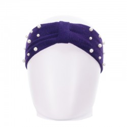 Turbante infantil con Perlas