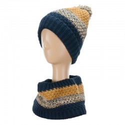 Conjunto de gorro y cuello...