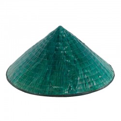 Sombrero Chino de bambú Verde
