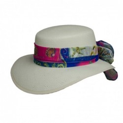 Sombrero Visera Gina Blanca...