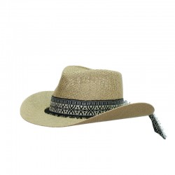 Sombrero Cowboy de fibra de...