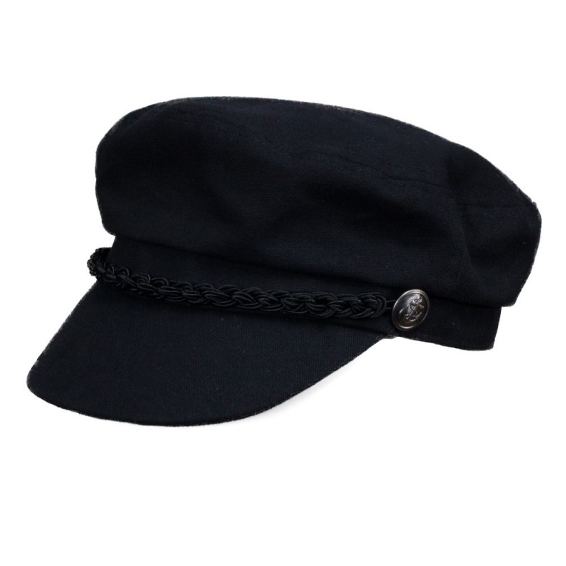 Comprar Gorra Marinera Canvas Negra ¡Ofertas!