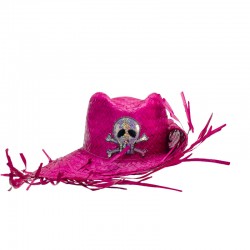 Sombrero de pirata de paja...