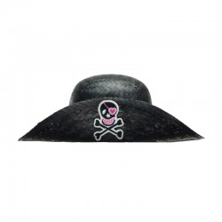 Sombrero de pirata de paja...