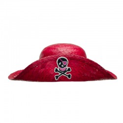 Sombrero de pirata de paja...