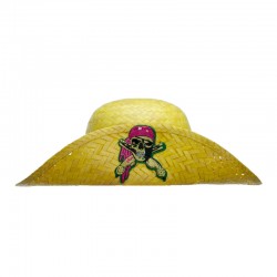 Sombrero de pirata de paja...