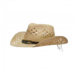 Sombrero Cowboy de rafia...