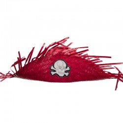 Sombrero de pirata de paja...