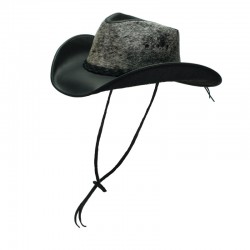 Sombrero Cowboy de piel con...