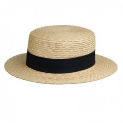 Sombrero Canotier de paja Fina